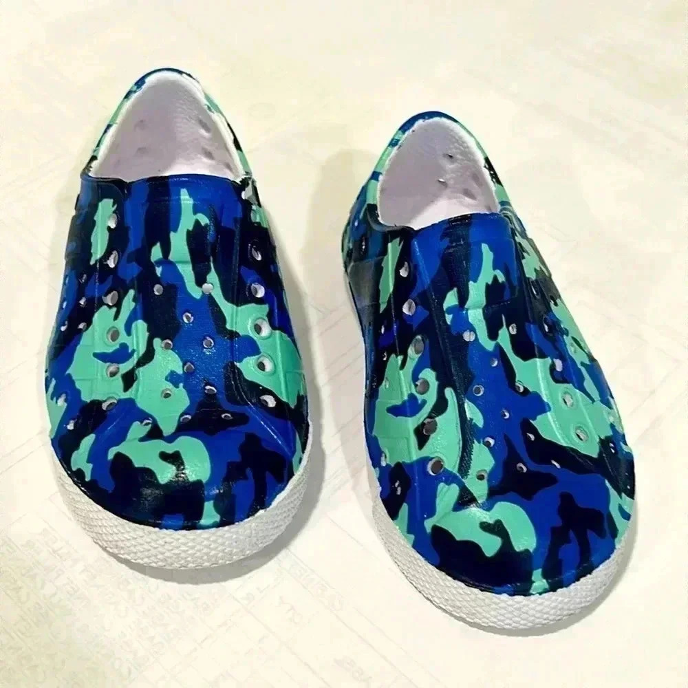DSG Toddler EVA Slip-On Shoes Blue Camo